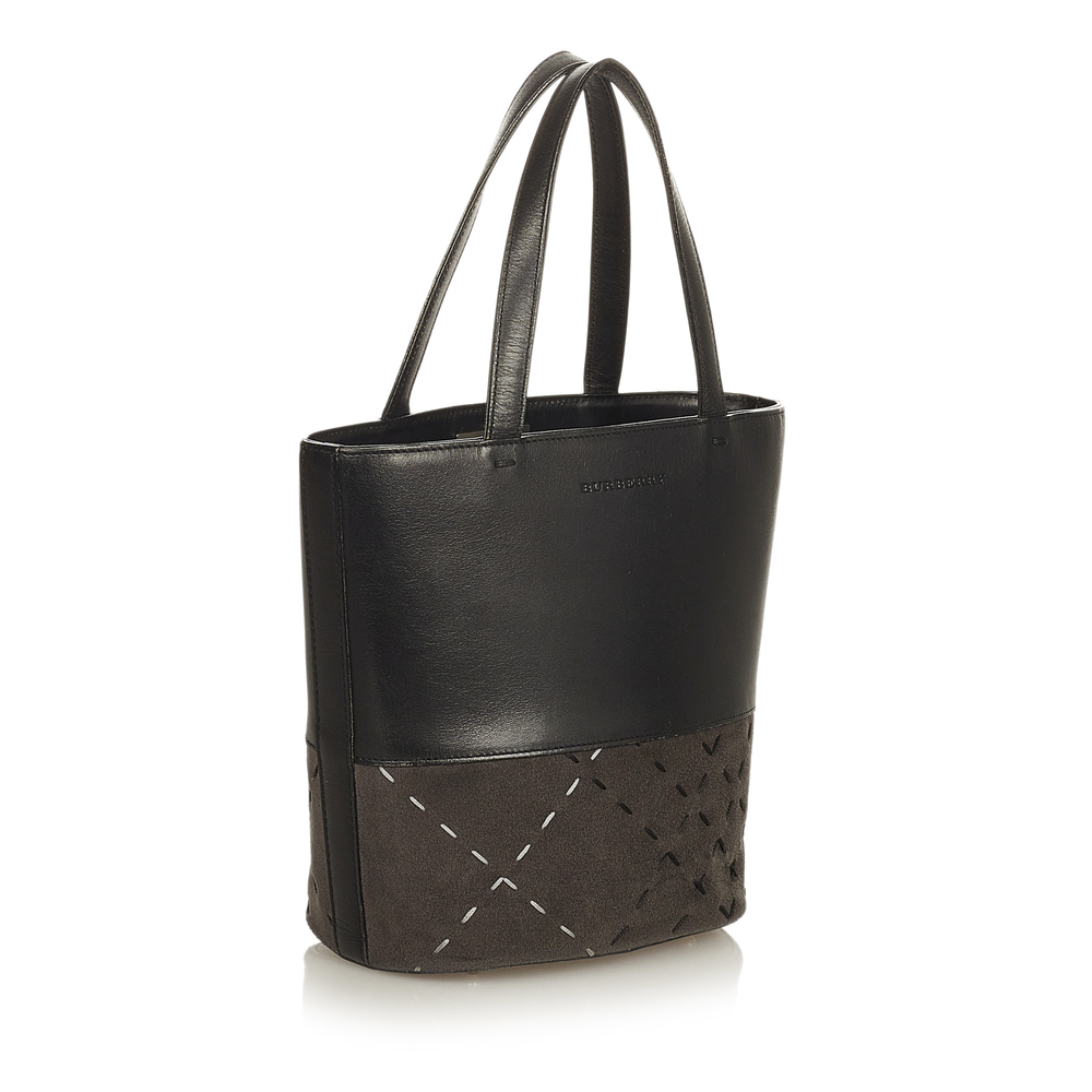 Pre-Loved Burberry Leather Handbag - Picture 2 of 8